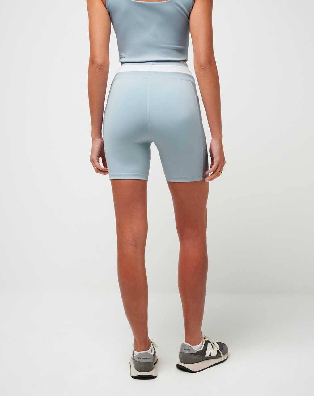 Travis Mathew Running Wild Moveknit Short Celestial Blue | HRVCNSX-17