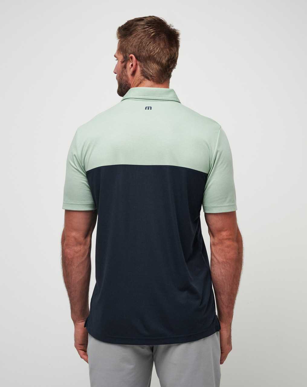 Travis Mathew Rustic Route Polo Jadeite | PGMCRFY-25