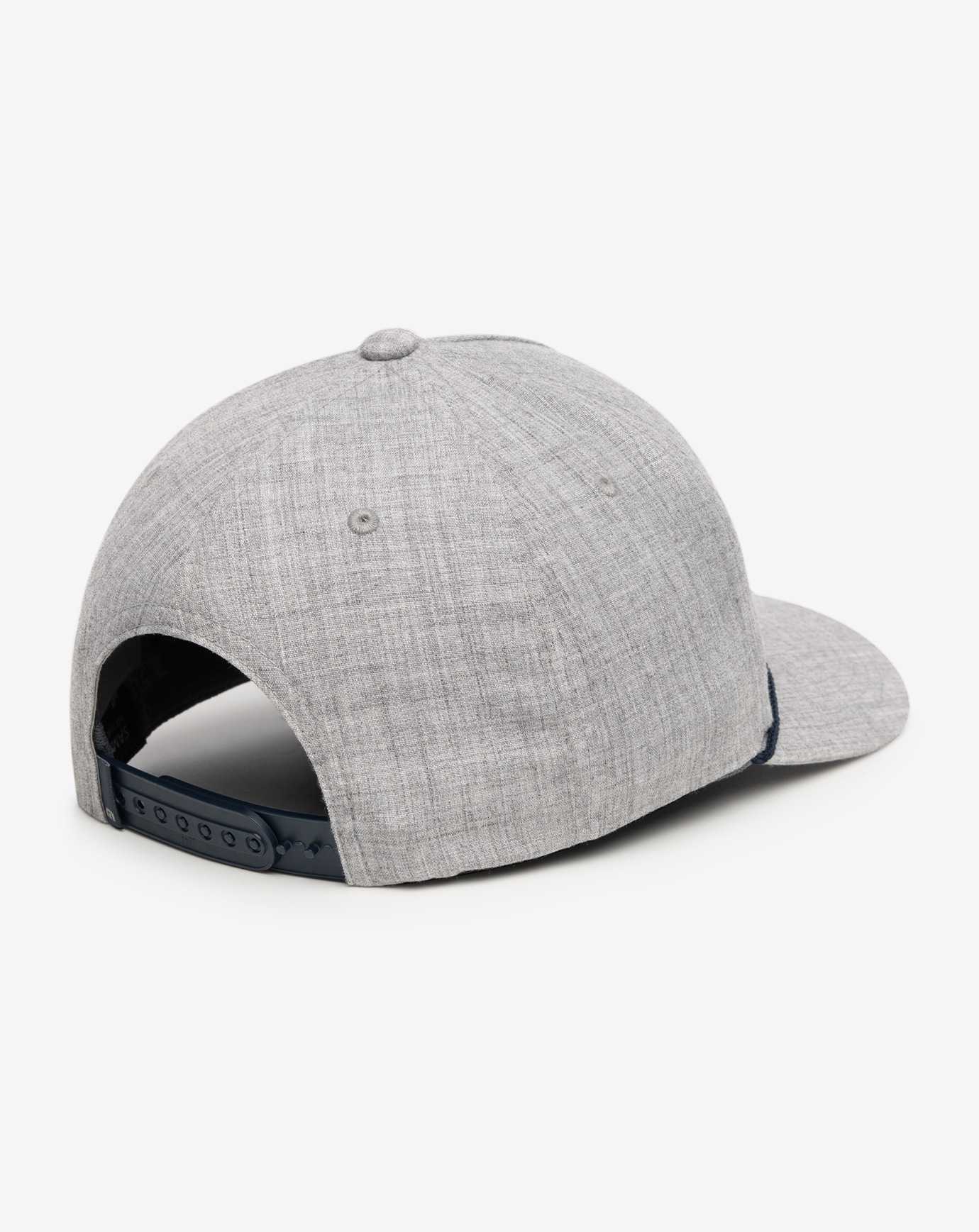 Travis Mathew Salsa Verde Snapback Hat Heather Grey | AOBFWPM-34