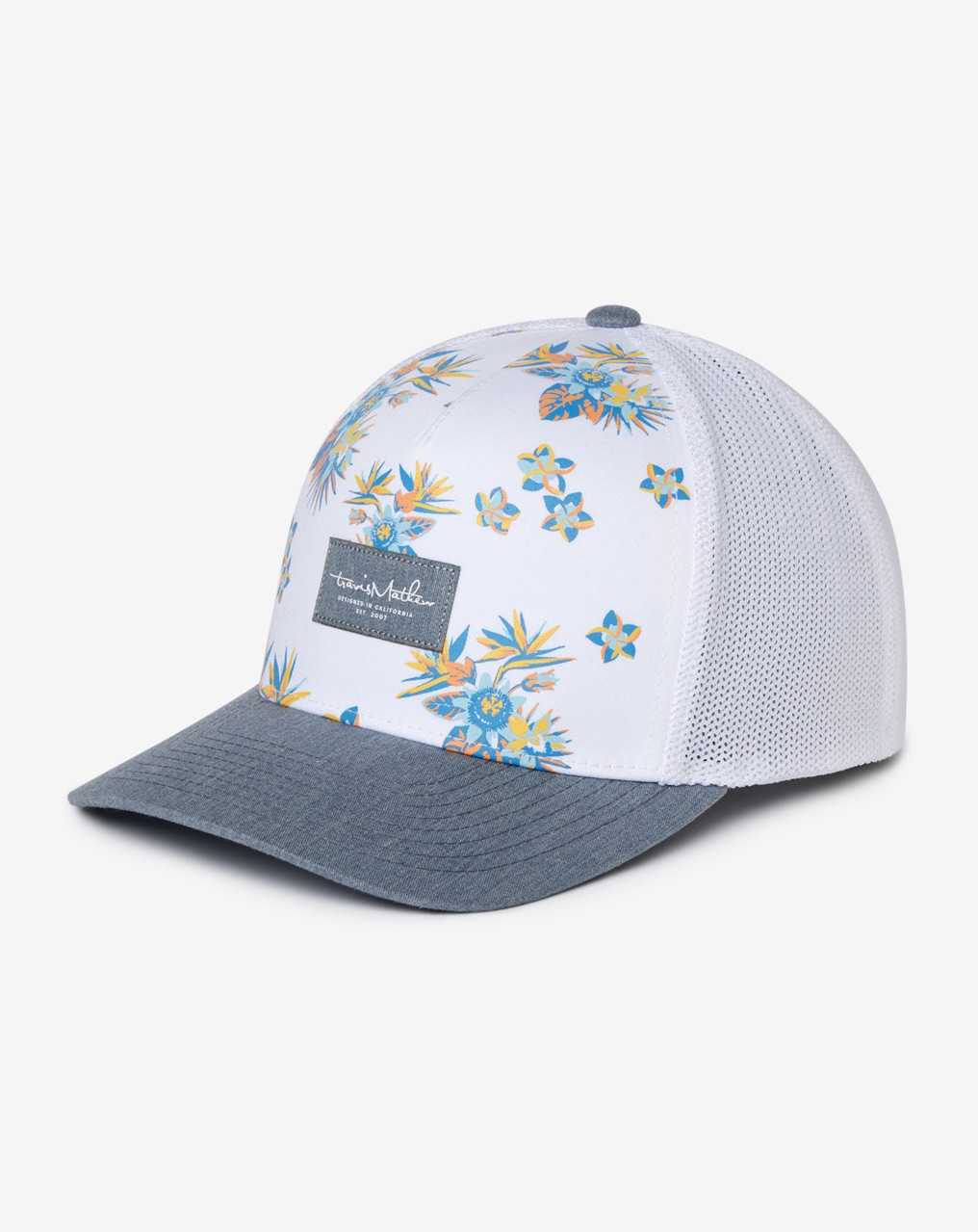 Travis Mathew Salt Pond Beach Snapback Hat White | FVSJQCI-08