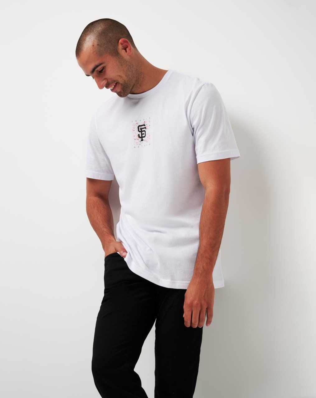 Travis Mathew San Francisco Giants In The Dugout Tee White | LJBDZPS-80