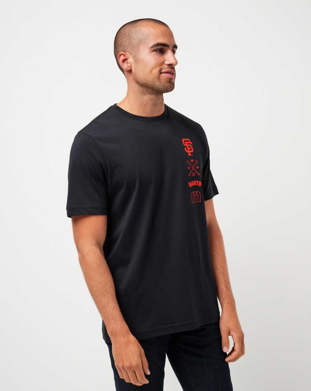 Travis Mathew San Francisco Giants Sunset Slam Tee Black | AQMXDSL-92