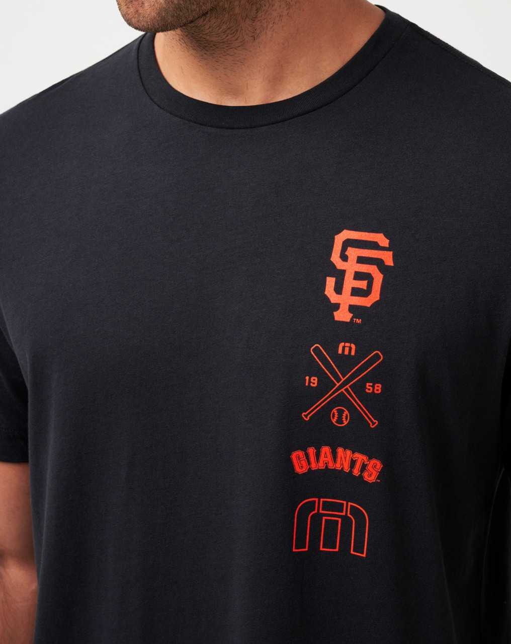 Travis Mathew San Francisco Giants Sunset Slam Tee Black | AQMXDSL-92