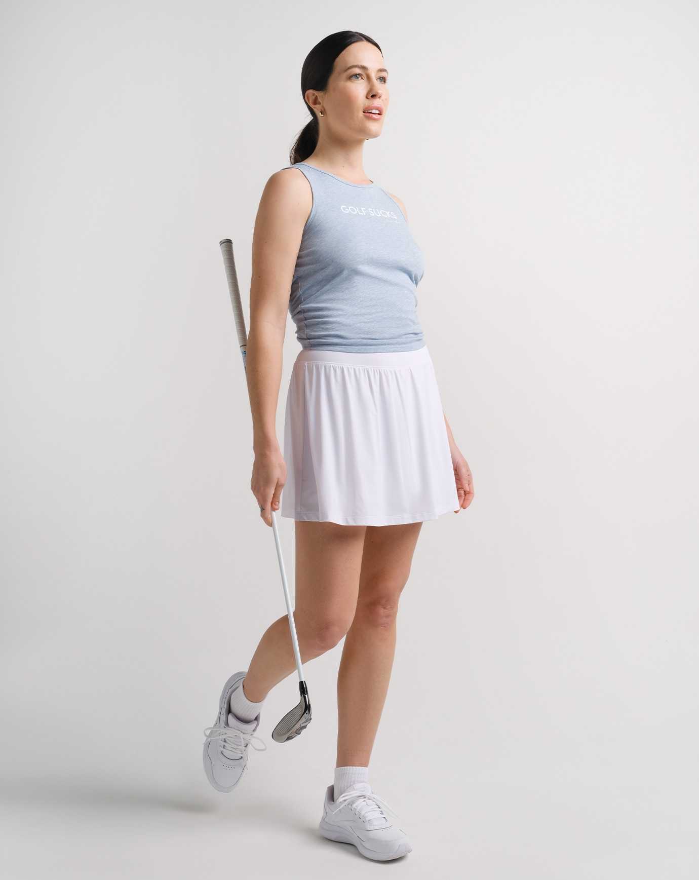 Travis Mathew Sapphire Sunrise Skort White | GDEJWUZ-43