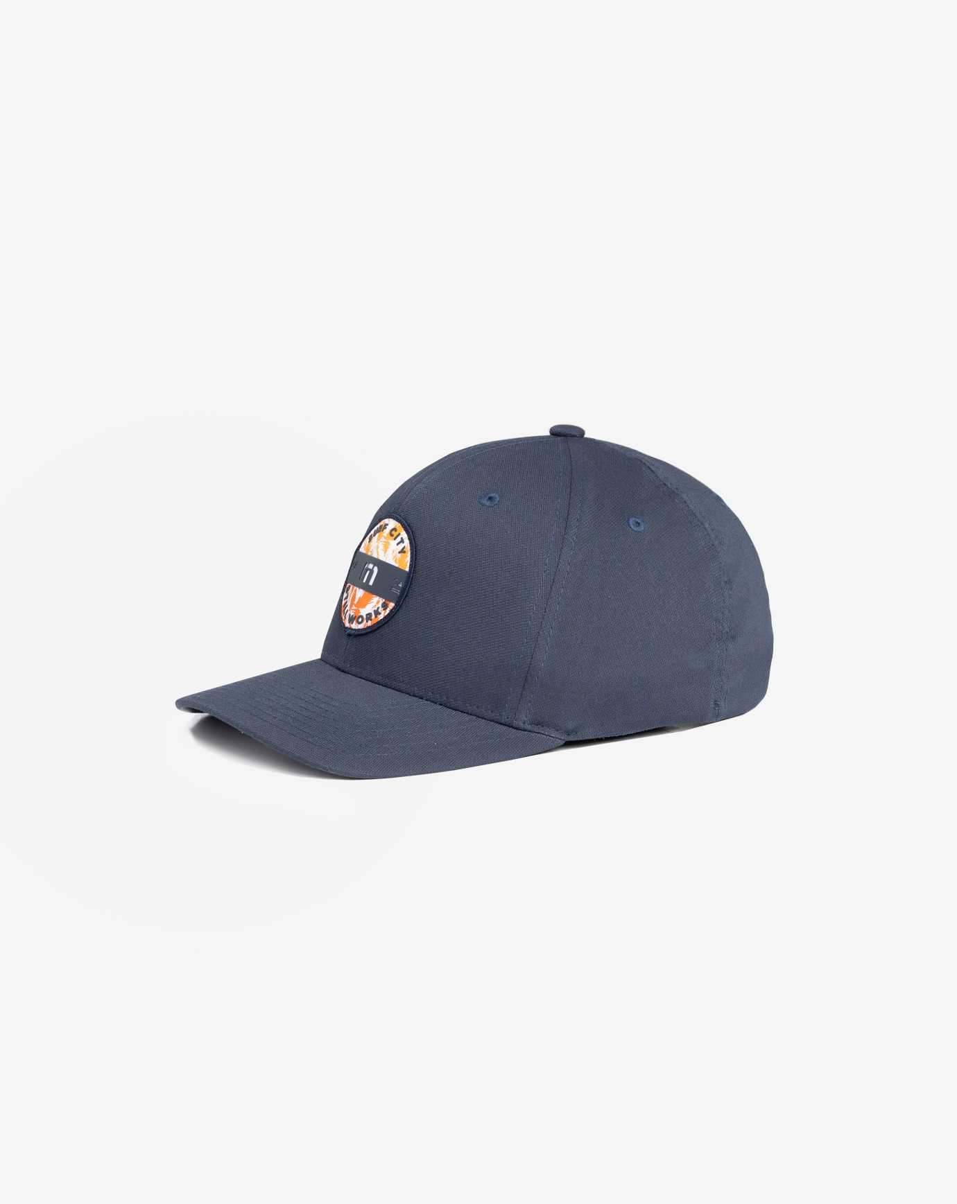 Travis Mathew Saturday Finest Snapback Hat Navy | ZNYHREO-32