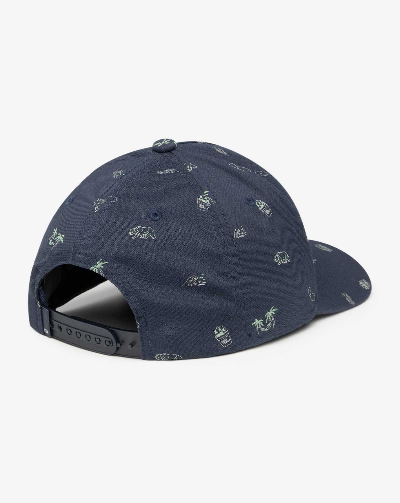 Travis Mathew Sausalito Snapback Hat Blue Nights | CGYLXTW-84