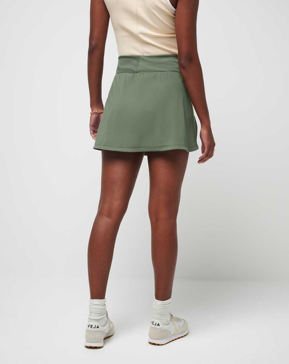 Travis Mathew Secret Plans Moveknit Skort Agave Green | VRETSDC-19