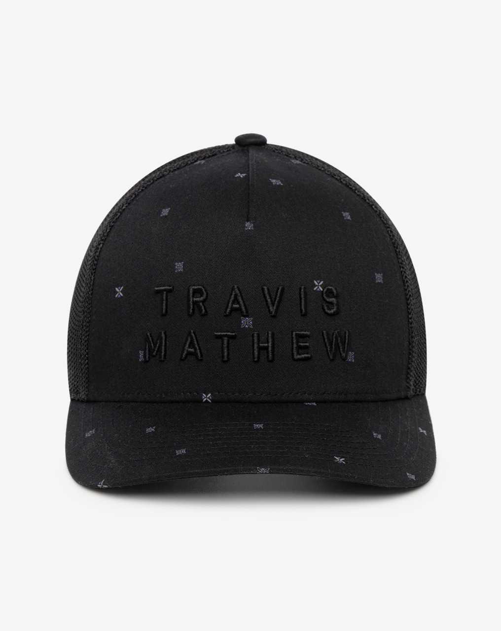 Travis Mathew Shipwreck Beach Snapback Hat Black | FCHOGJP-81