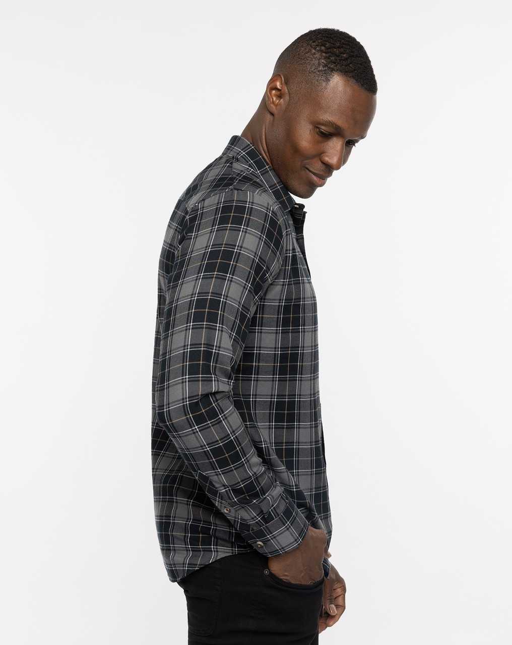 Travis Mathew Sir Travis Button-up Black | HKSARTD-37