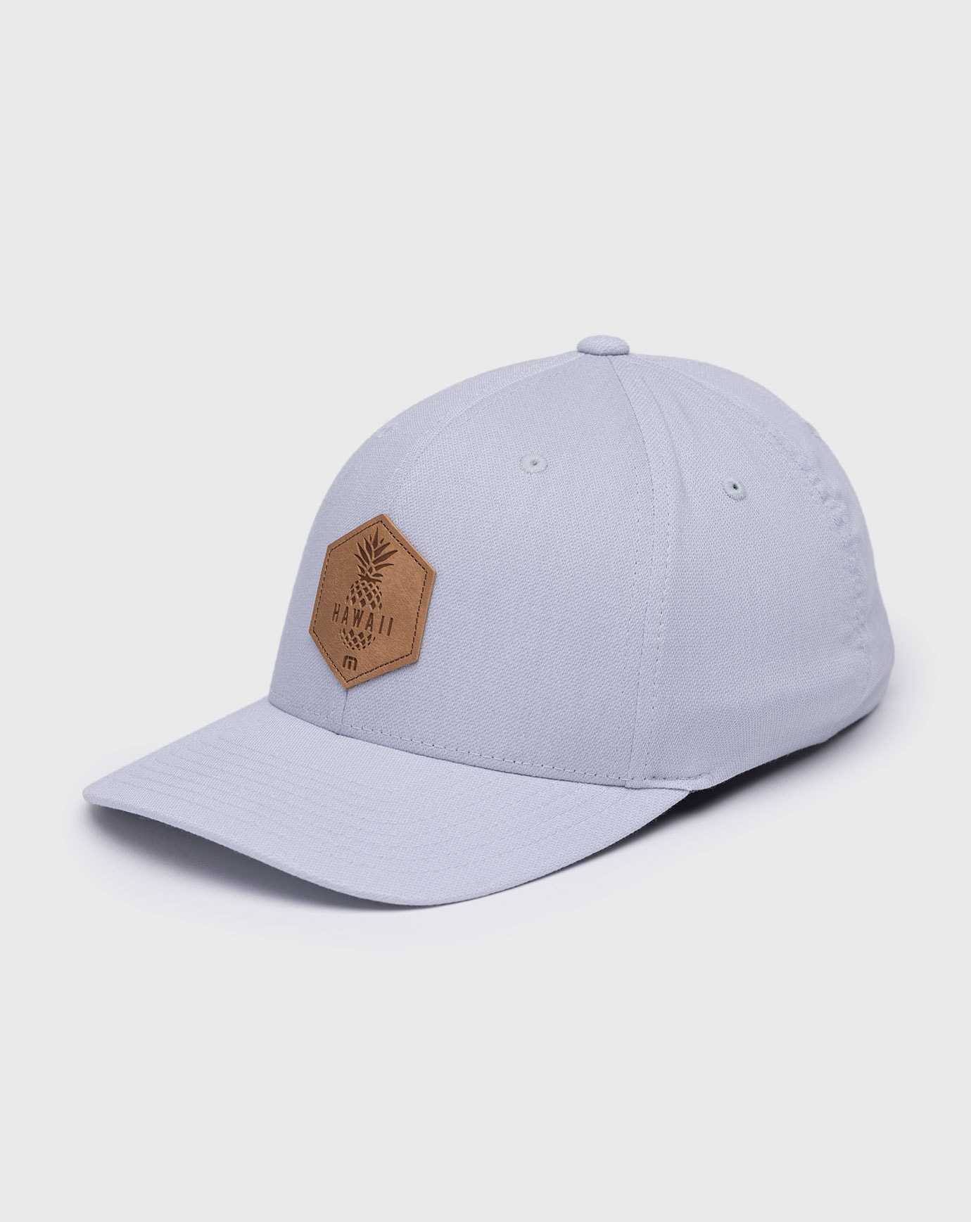 Travis Mathew Sky Range Snapback Hat Heather Sleet | OGHPFCK-36