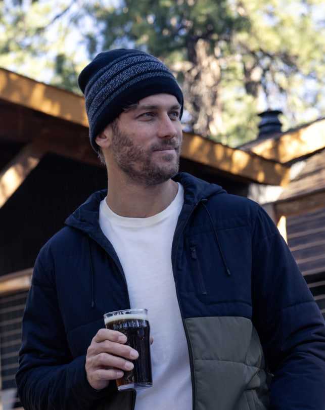 Travis Mathew Slow Drift Beanie Black | GTFIZQO-80