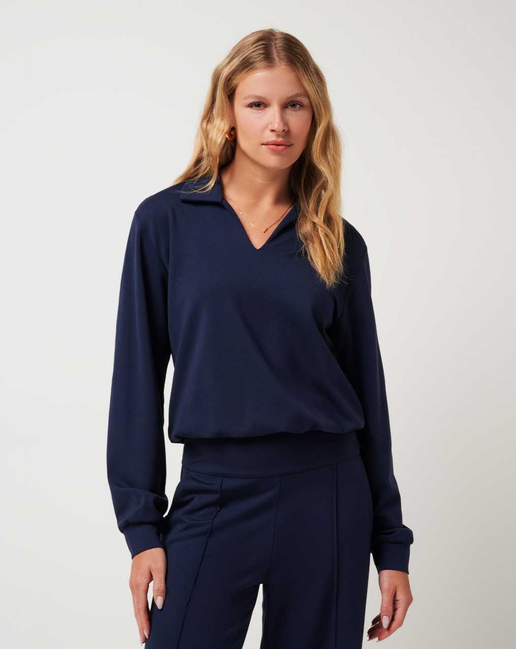 Travis Mathew Spa Day Friday Ponte Top Navy Blazer | NSPDQZA-93