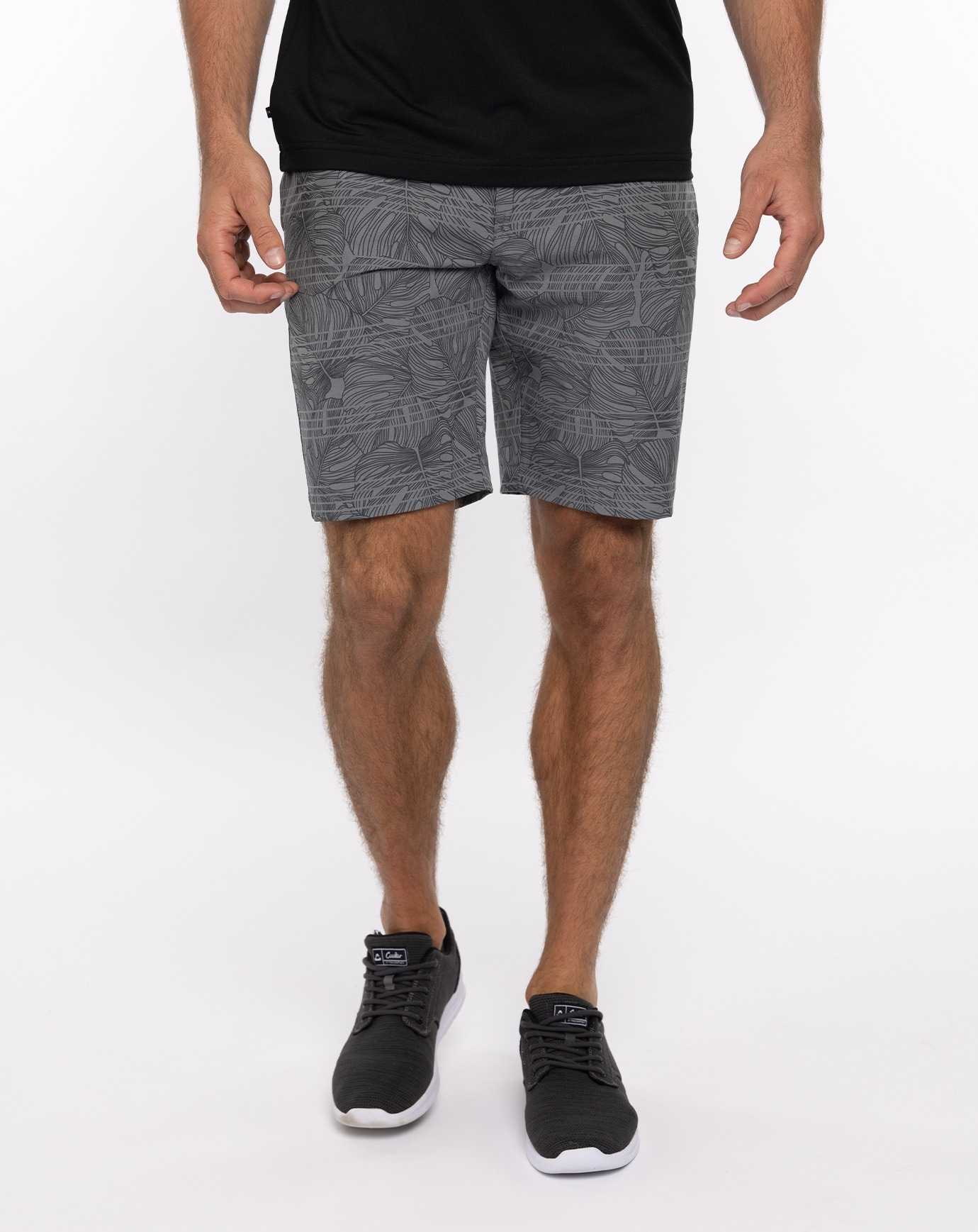 Travis Mathew Splash Zone Short 9in Heather Quiet Shade | SFKXGLC-91