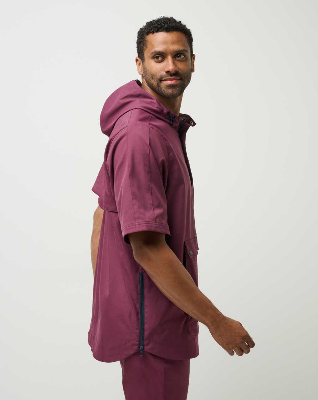 Travis Mathew Sport Mode Hoodie Mauve Wine | UIXVCED-75