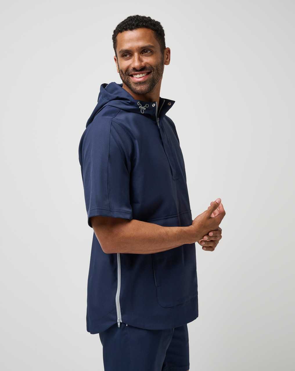 Travis Mathew Sport Mode Hoodie Total Eclipse | RDNOSYJ-59