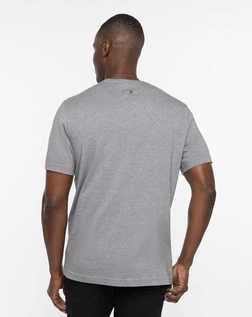 Travis Mathew St Andrews Shadowy Plaid Tee Heather Grey | AQETFIS-41