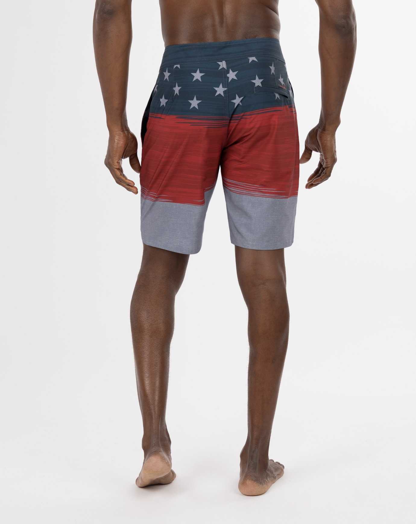 Travis Mathew Starboard Shores Boardshort Heather Blue Nights | FPAUTRI-63