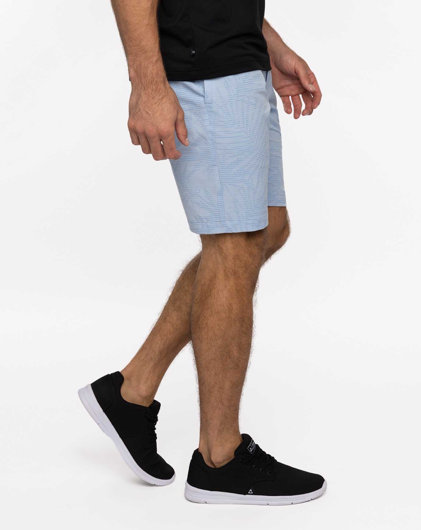 Travis Mathew Street Art Short 9in Heather Bel Air Blue | KPZHRBA-63