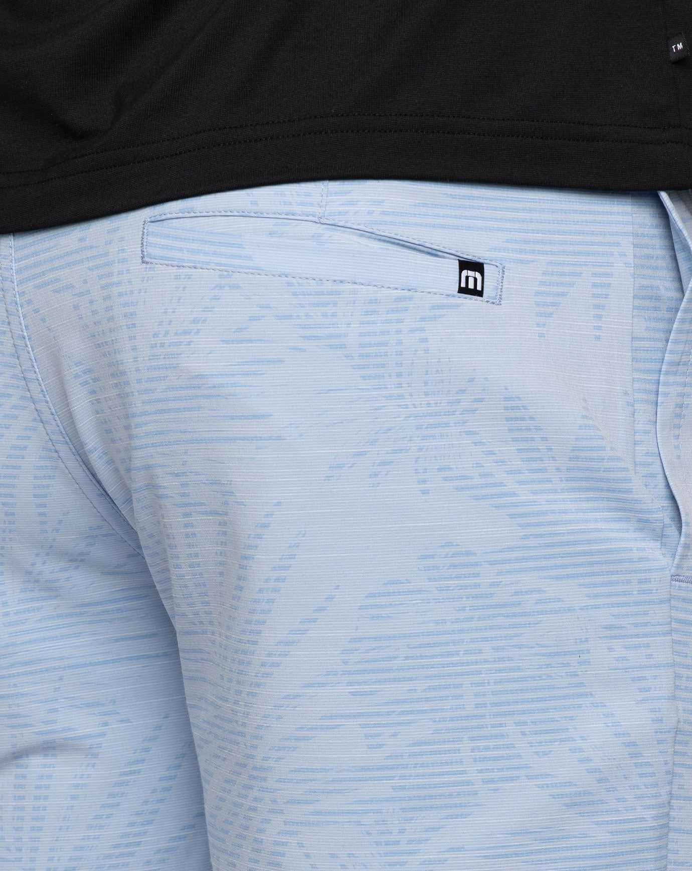 Travis Mathew Street Art Short 9in Heather Bel Air Blue | KPZHRBA-63