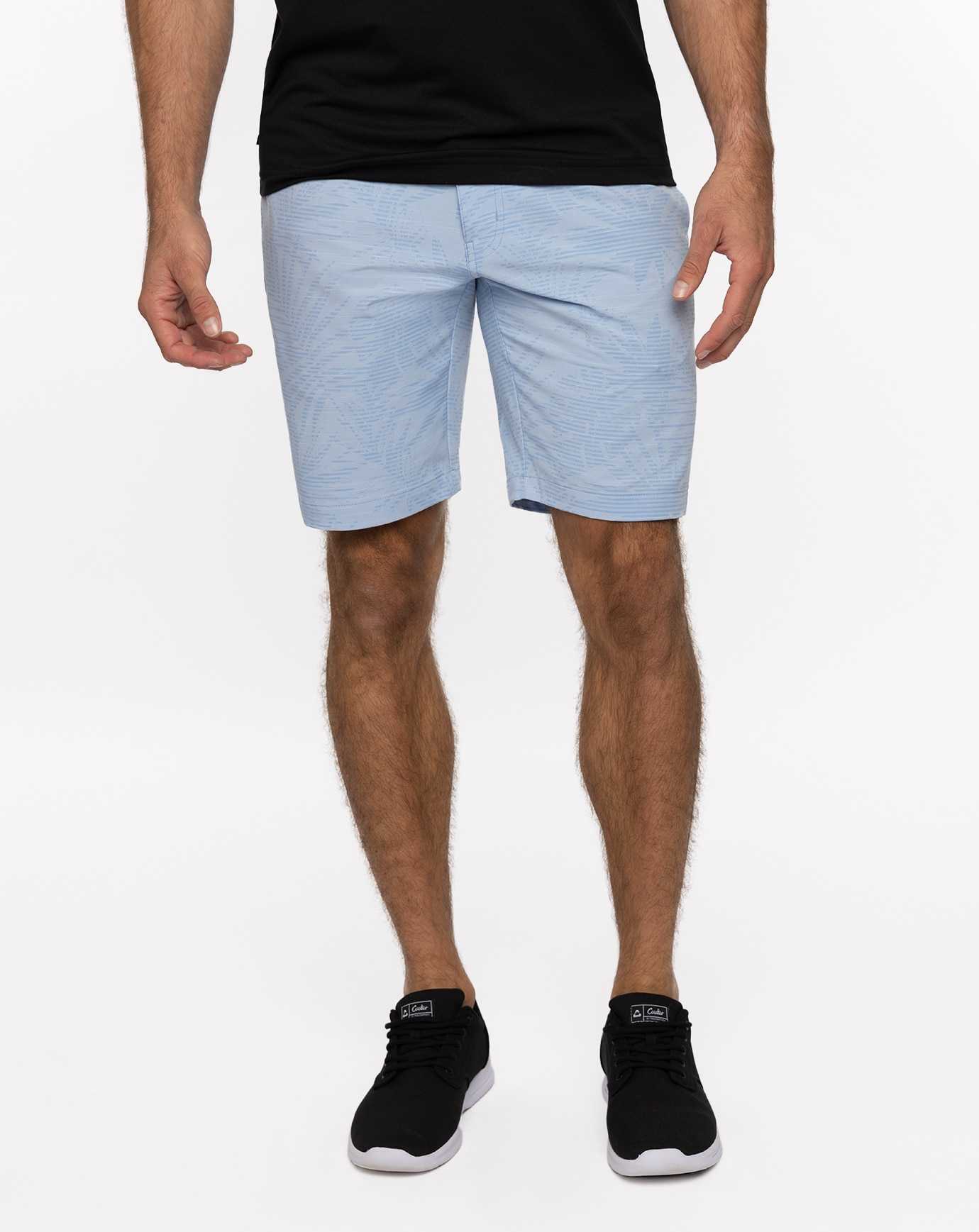 Travis Mathew Street Art Short 9in Heather Bel Air Blue | KPZHRBA-63