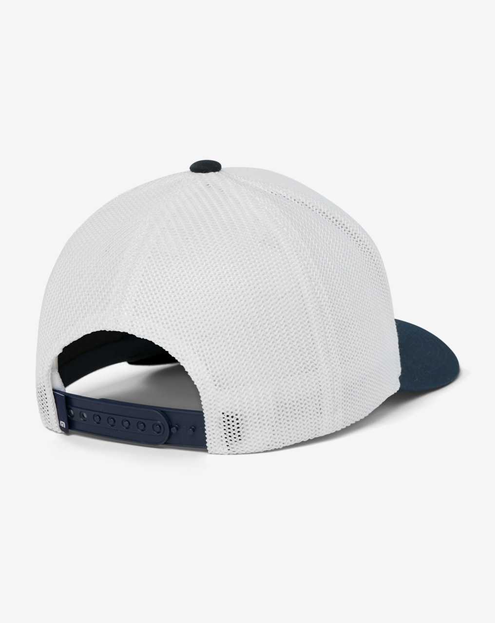 Travis Mathew Summer Season Snapback Hat White | NBHCRGA-23