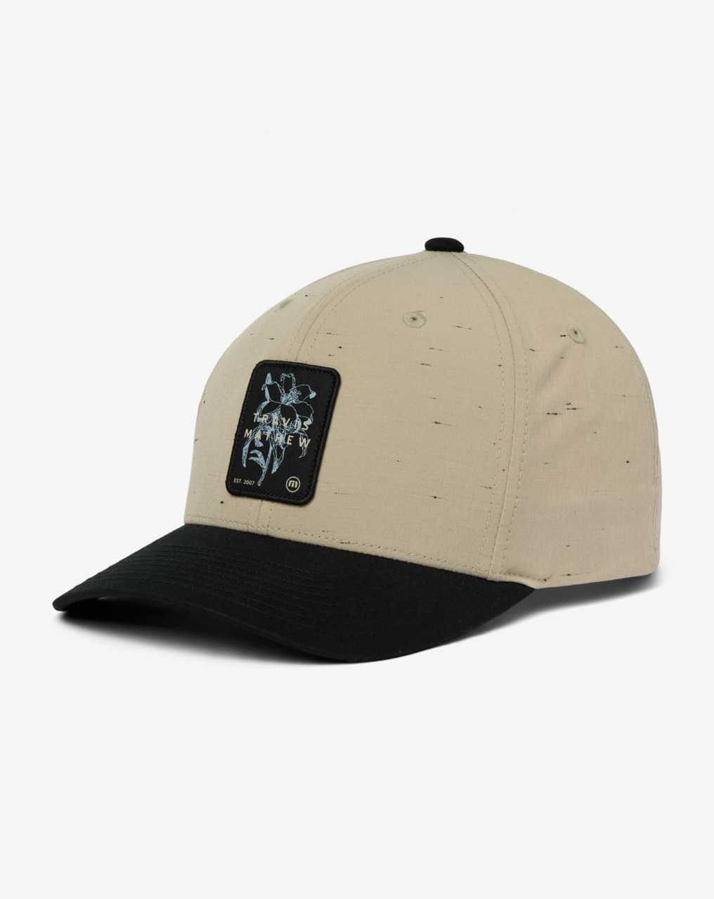 Travis Mathew Summer Serenade Snapback Hat Oxford Tan | IVCWHTR-70