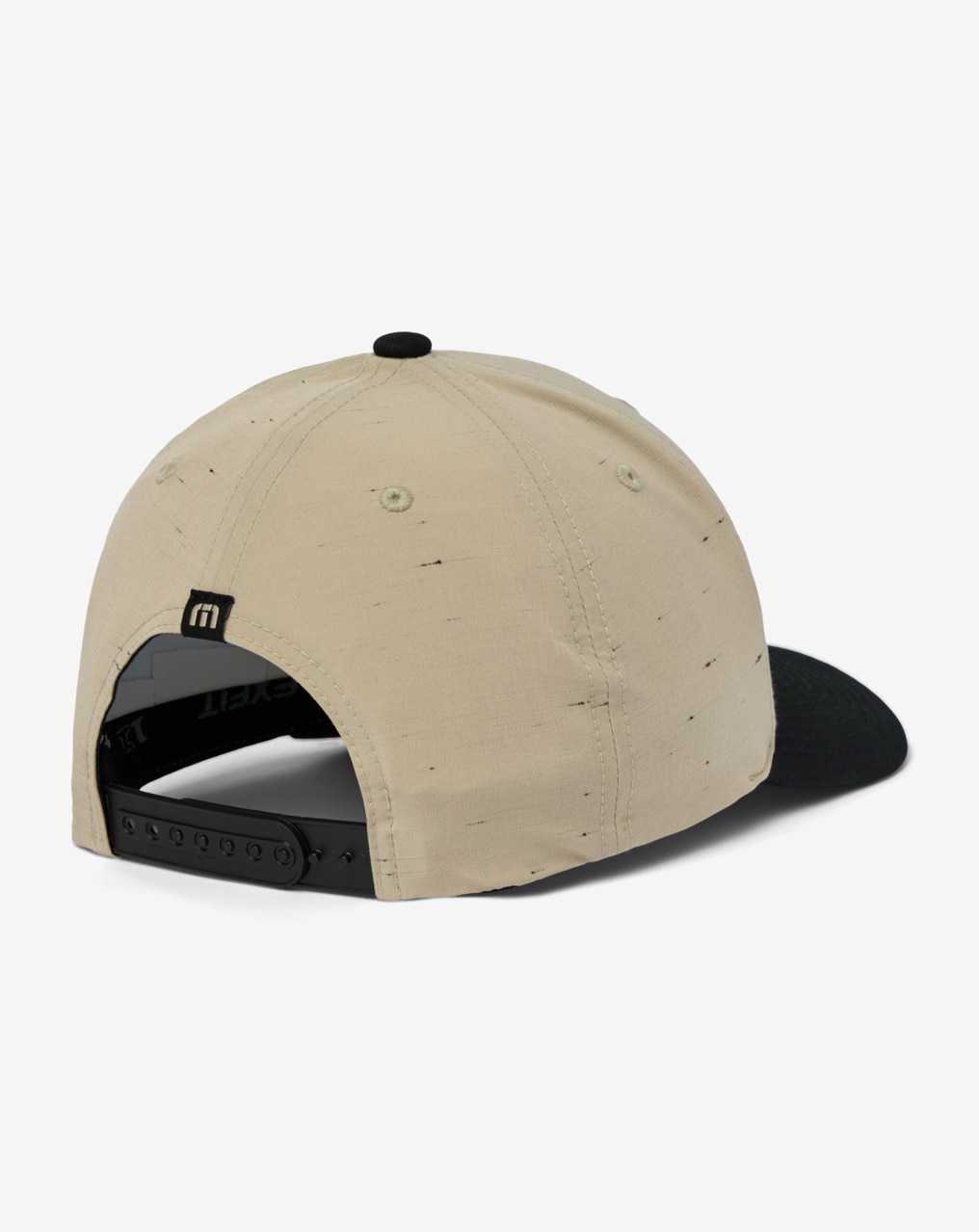 Travis Mathew Summer Serenade Snapback Hat Oxford Tan | IVCWHTR-70