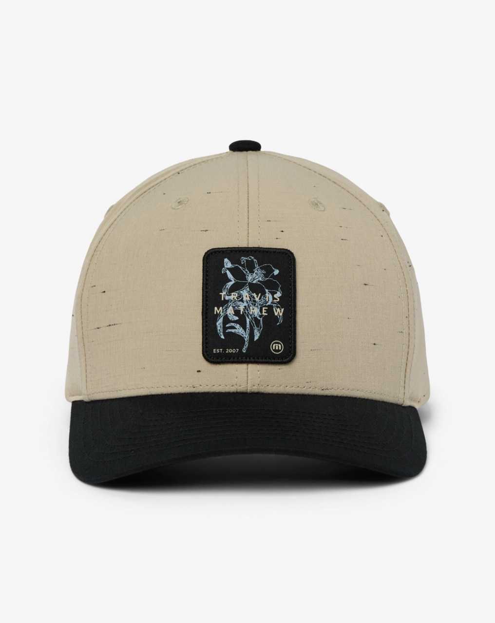 Travis Mathew Summer Serenade Snapback Hat Oxford Tan | IVCWHTR-70