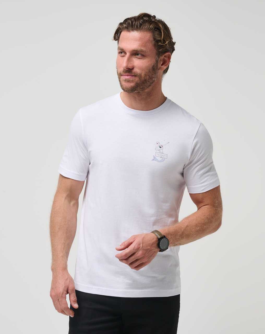 Travis Mathew Summer To Remember Tee White | THEZLCB-98