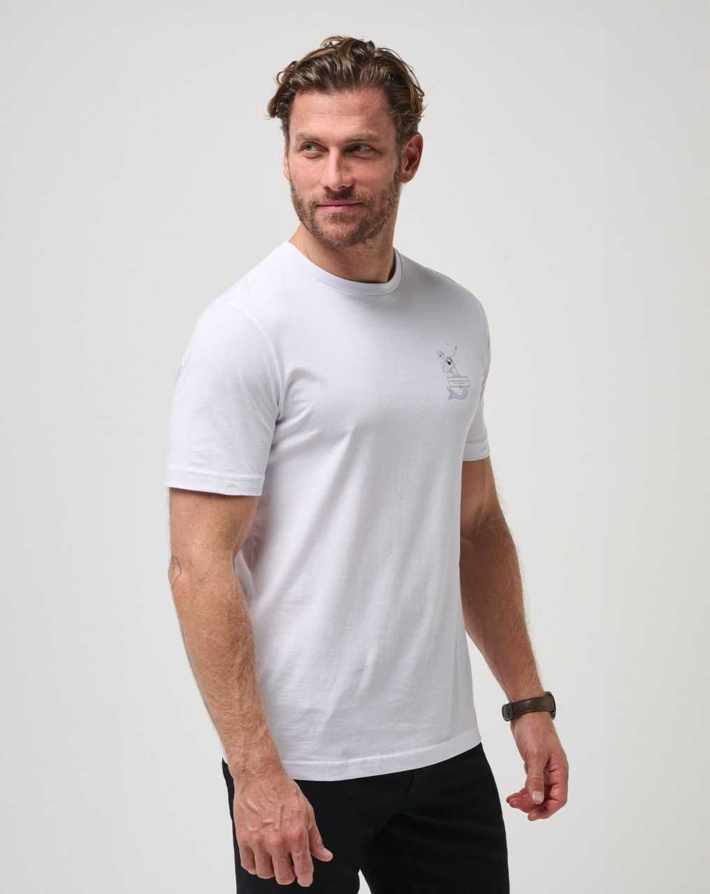 Travis Mathew Summer To Remember Tee White | THEZLCB-98