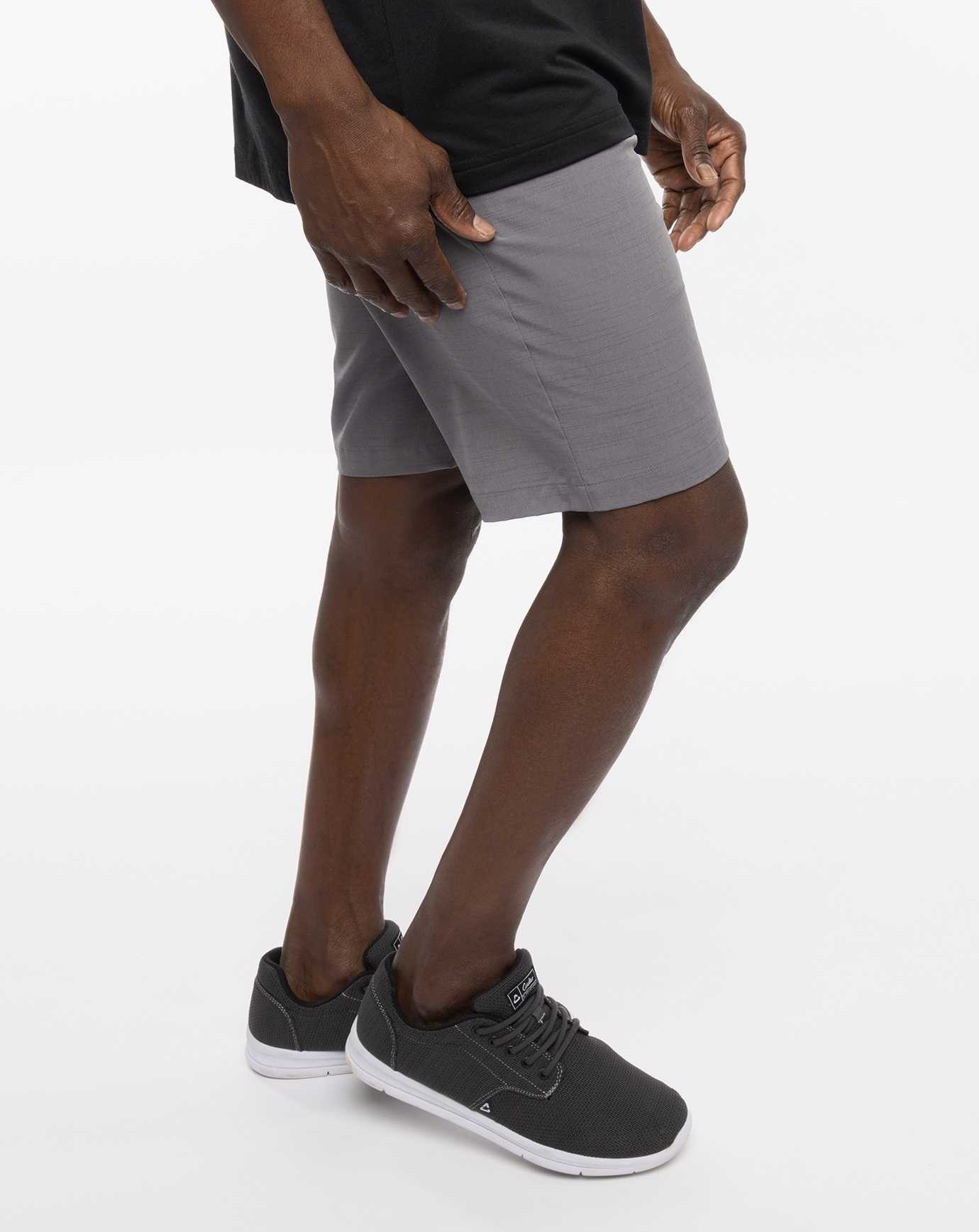 Travis Mathew Switchbacks Short 9in Heather Quiet Shade | VKLWJPE-18