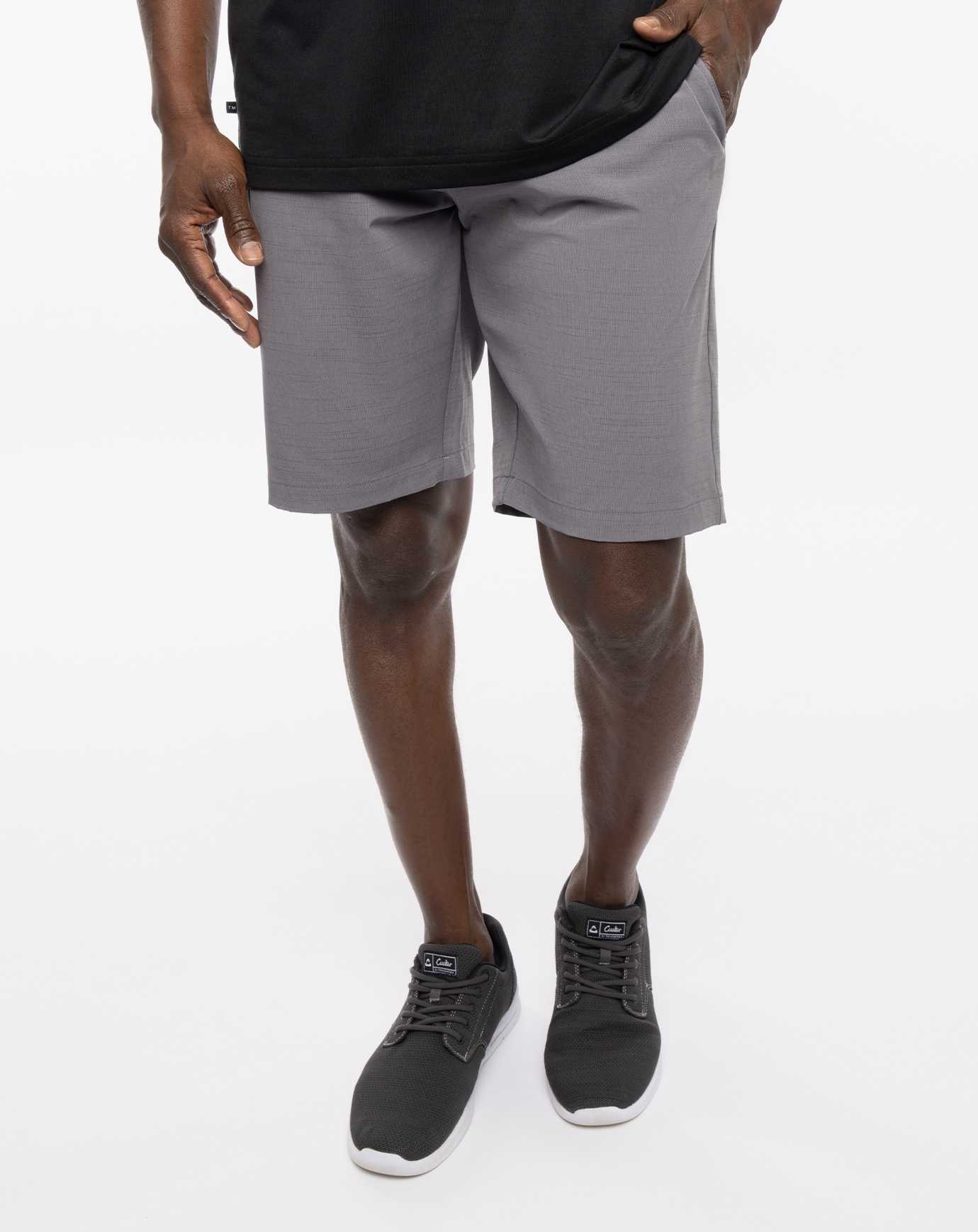 Travis Mathew Switchbacks Short 9in Heather Quiet Shade | VKLWJPE-18