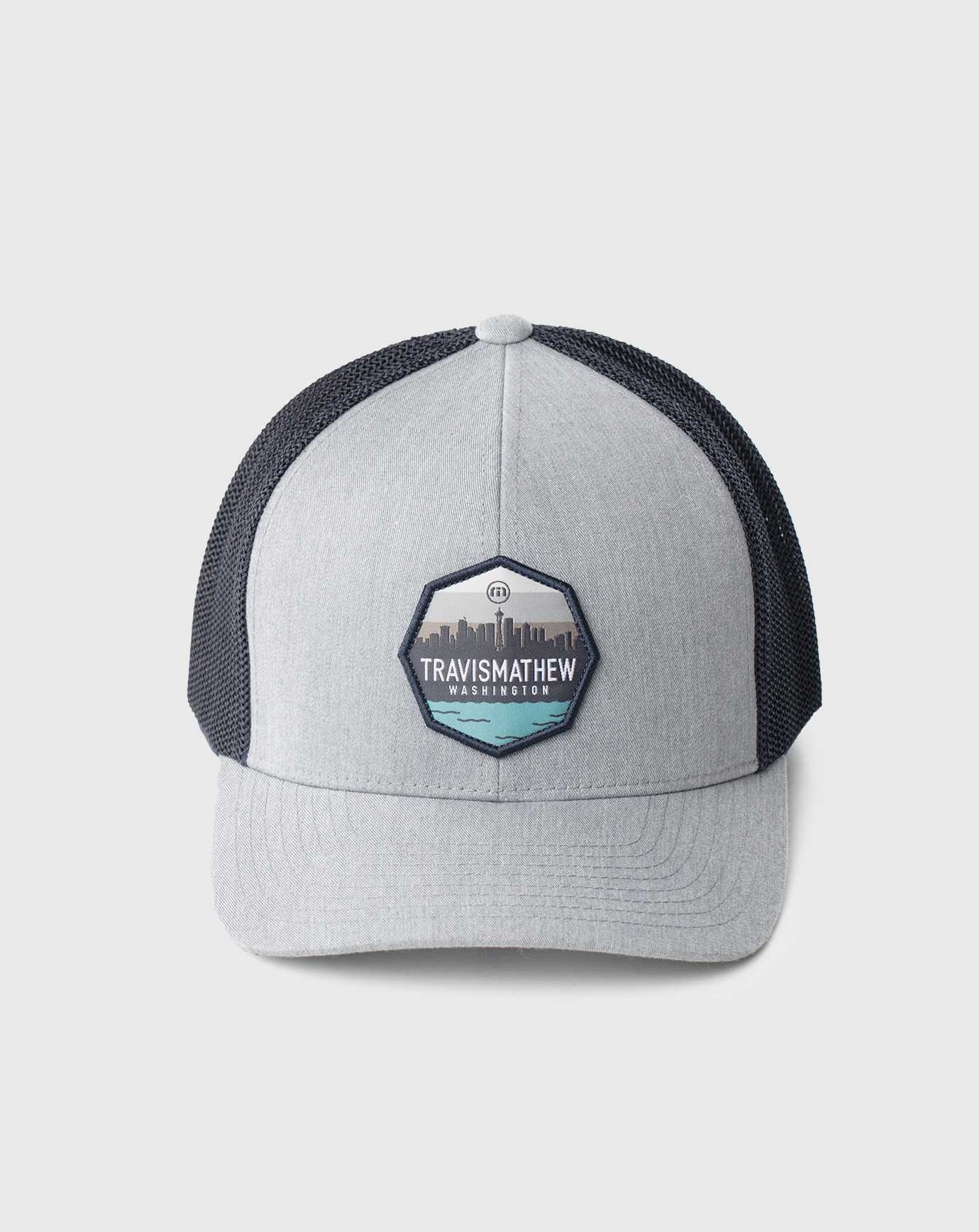 Travis Mathew Take A Hike Snapback Hat Heather Grey | MTQGBHO-91