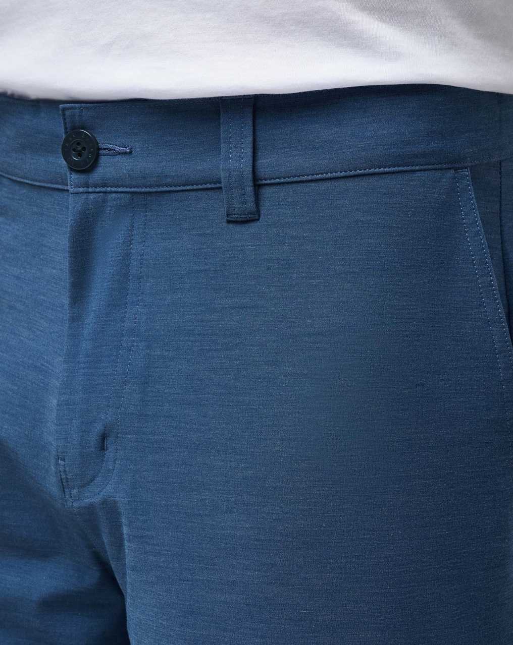 Travis Mathew Tech Chino Short 8in Dark Teal Tiki | XLEISDG-46