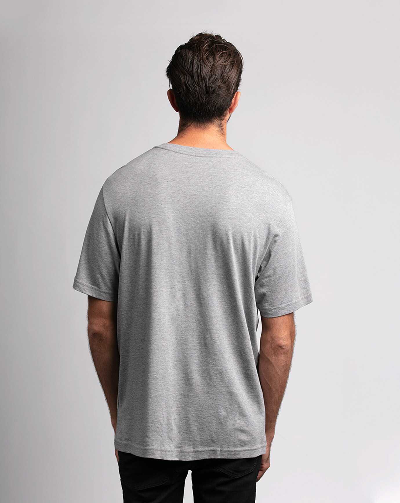 Travis Mathew The Casey Tee Heather Grey | KZYAQFC-65