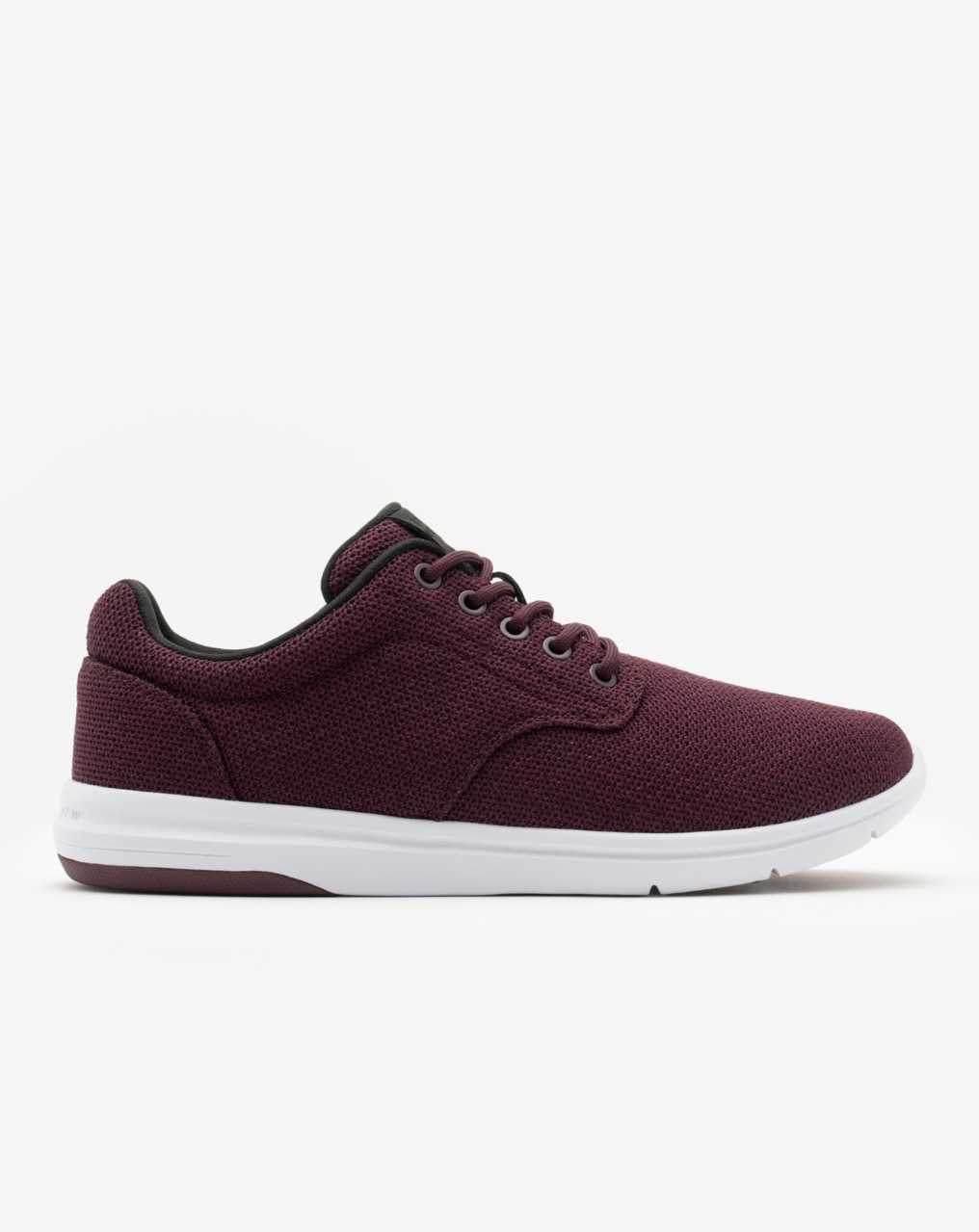 Travis Mathew The Daily 2 Knit Shoe Heather Winetasting | PWFEKXN-71