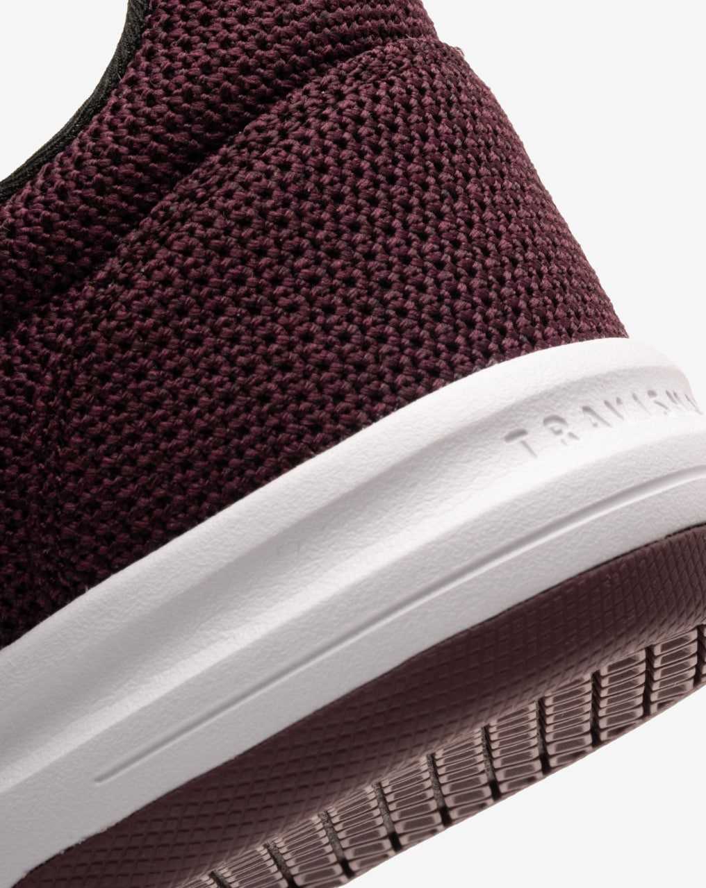 Travis Mathew The Daily 2 Knit Shoe Heather Winetasting | PWFEKXN-71