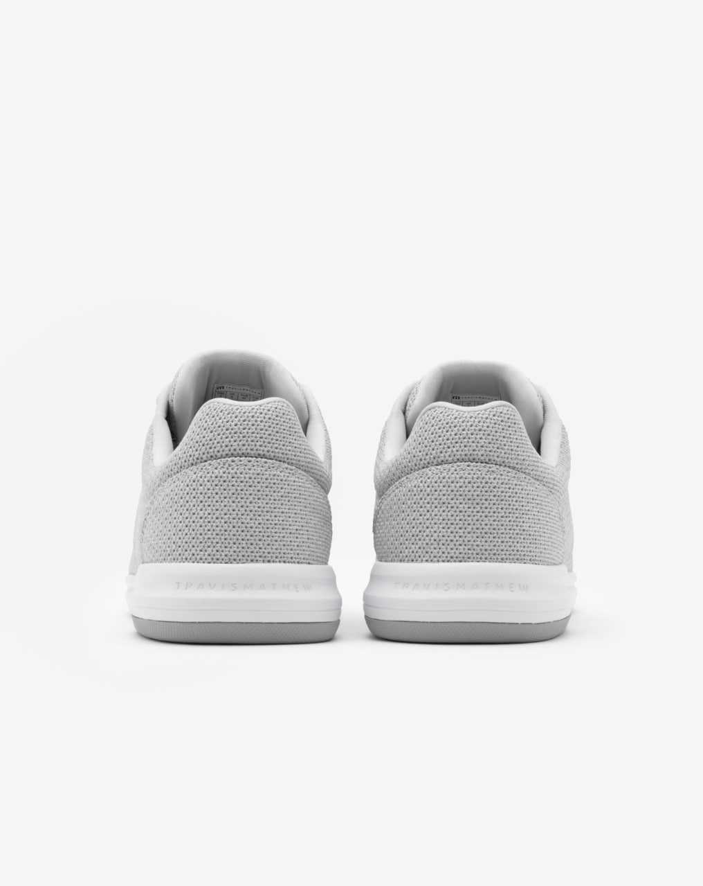 Travis Mathew The Daily 2 Knit Shoe Heather Sleet | WQHNCLS-92