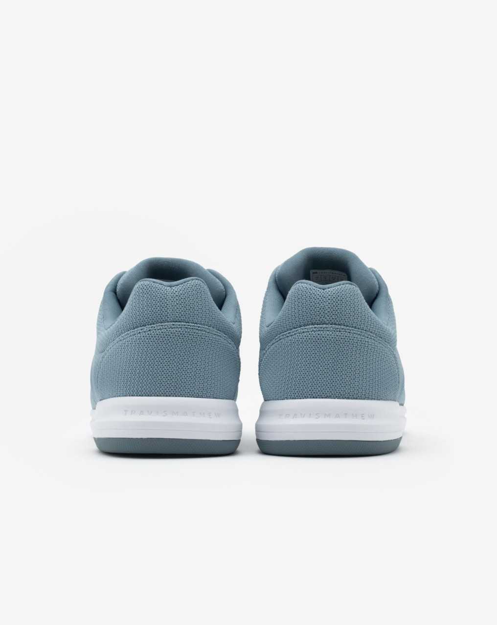 Travis Mathew The Daily 2 Knit Shoe Heather Provincial Blue | OVWPGAD-42