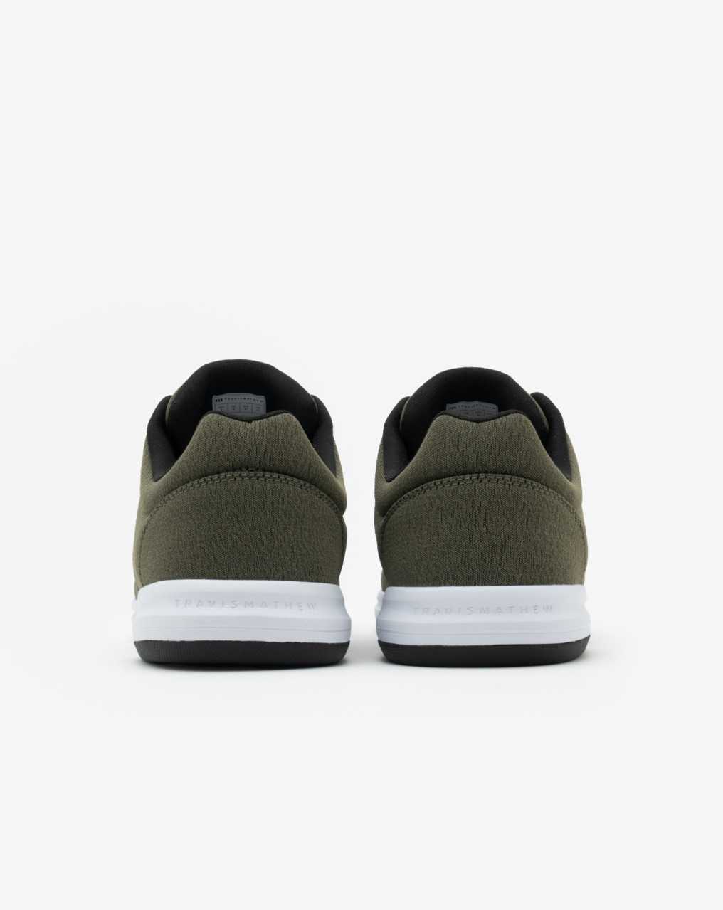 Travis Mathew The Daily 2 Woven Shoe Olive Green | WQASKEC-06