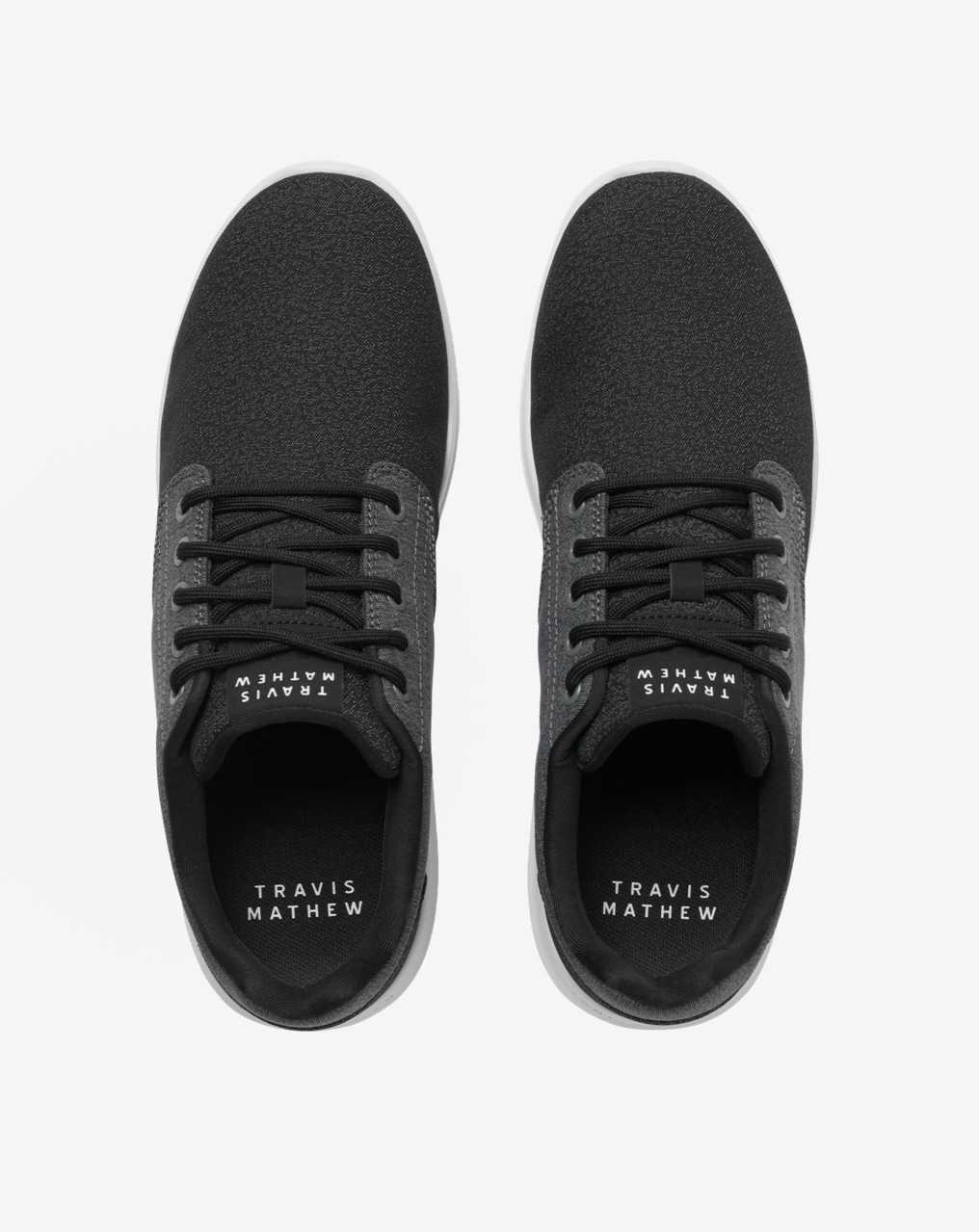 Travis Mathew The Daily 2 Woven Shoe Quiet Shade/Black | ETACXSI-24