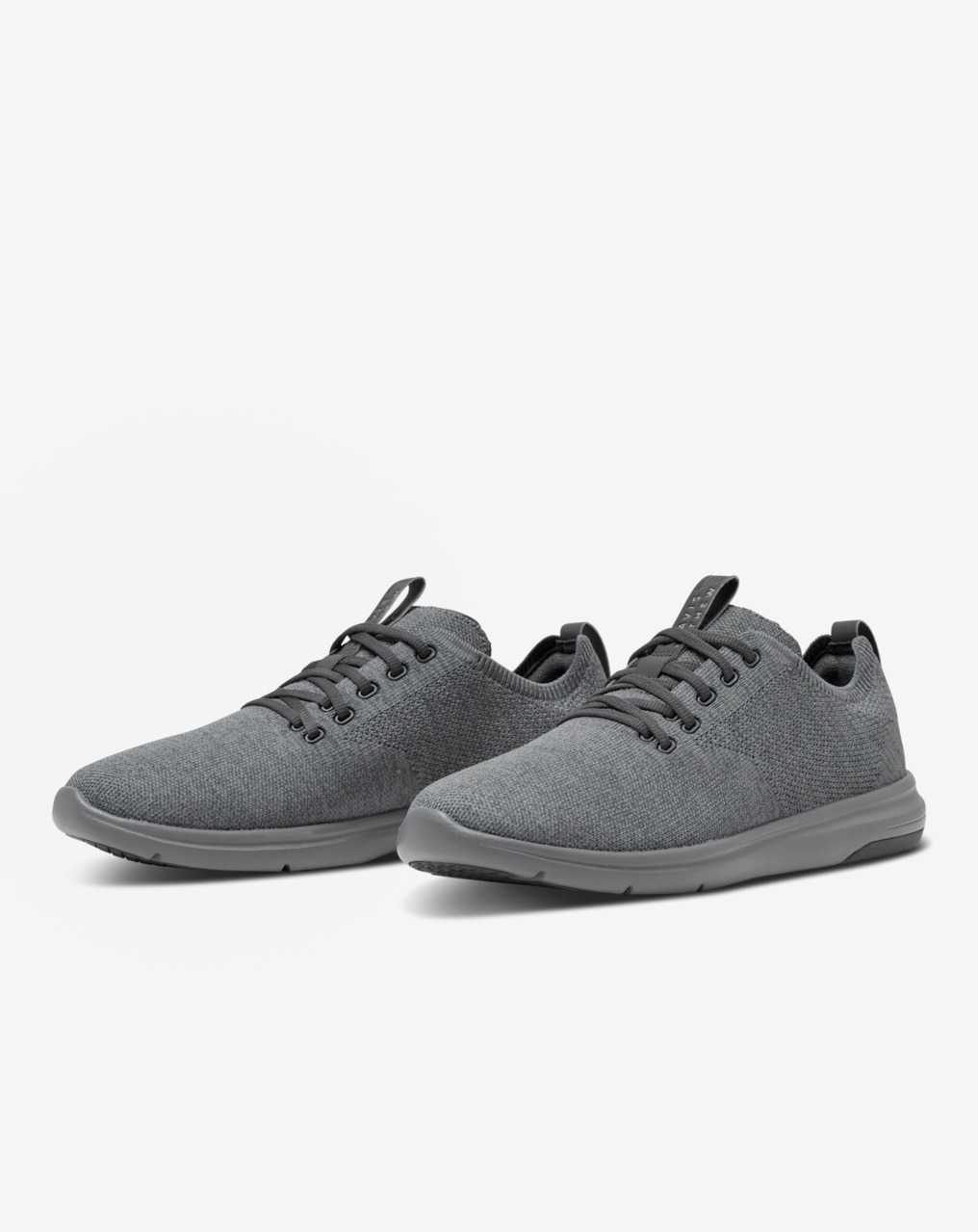 Travis Mathew The Daily Lite Shoe Heather Quiet Shade/Grey Pinstripe | YCTPOKG-68