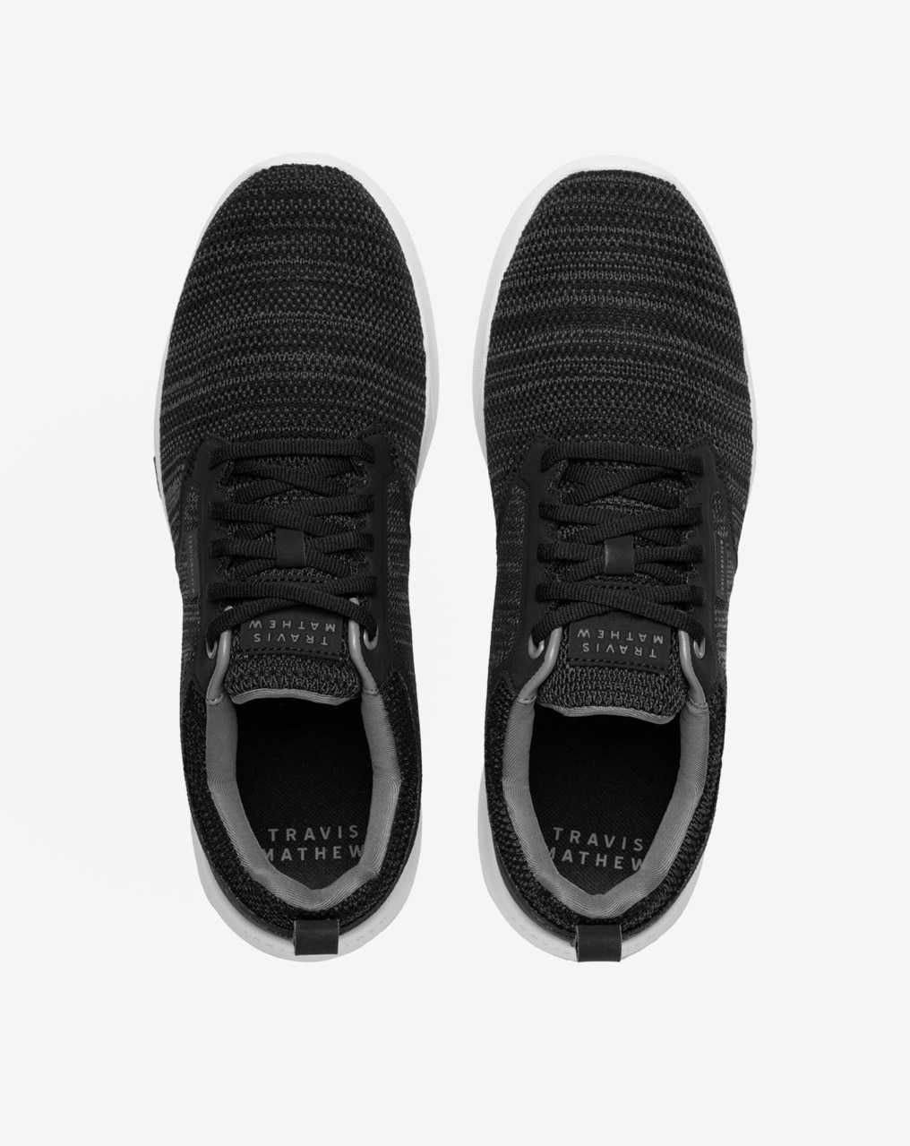 Travis Mathew The Daily Pro Hybrid Shoe Black | JQWMGIR-20