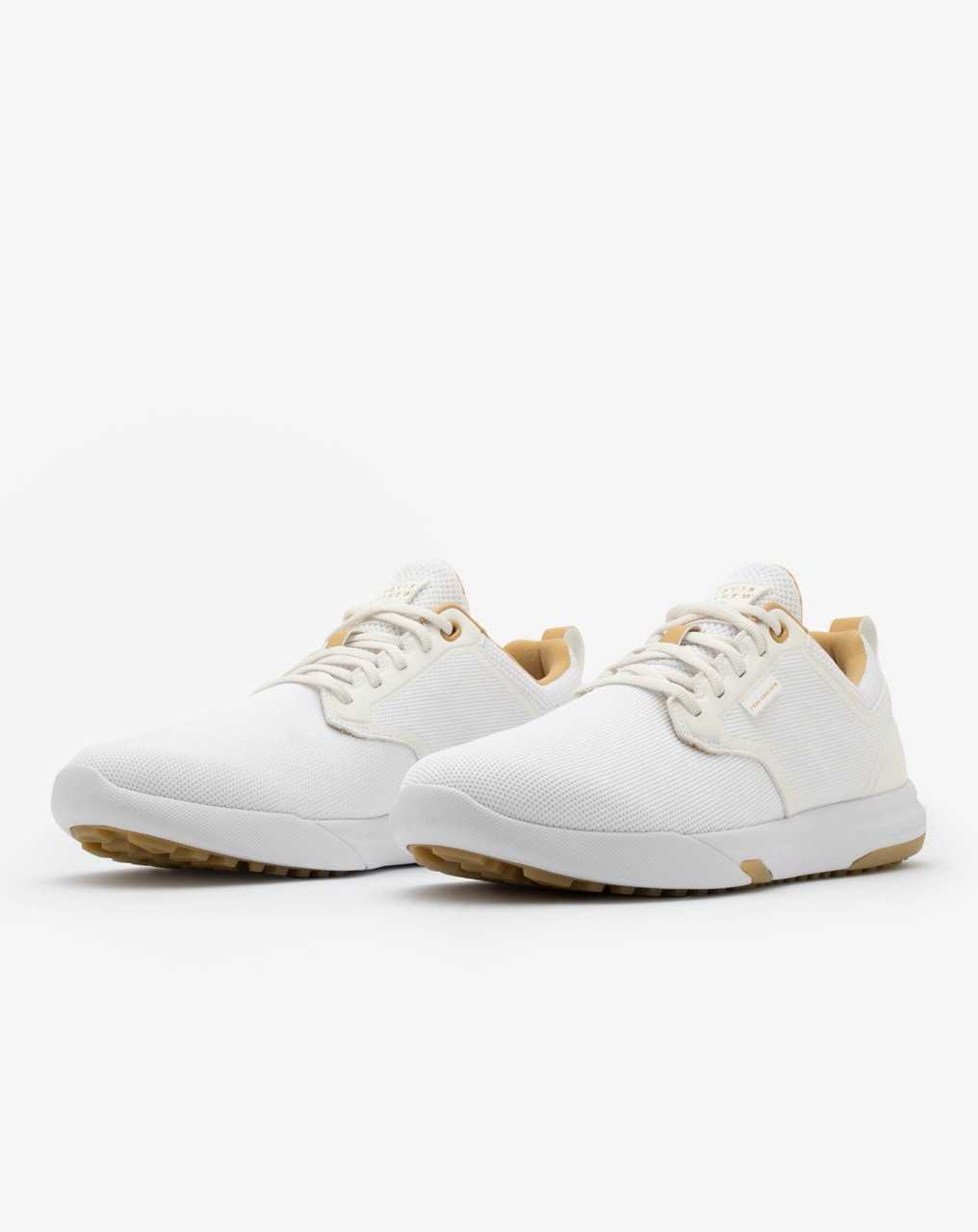 Travis Mathew The Daily Pro Hybrid Shoe White/Gum | UFGCXBR-98