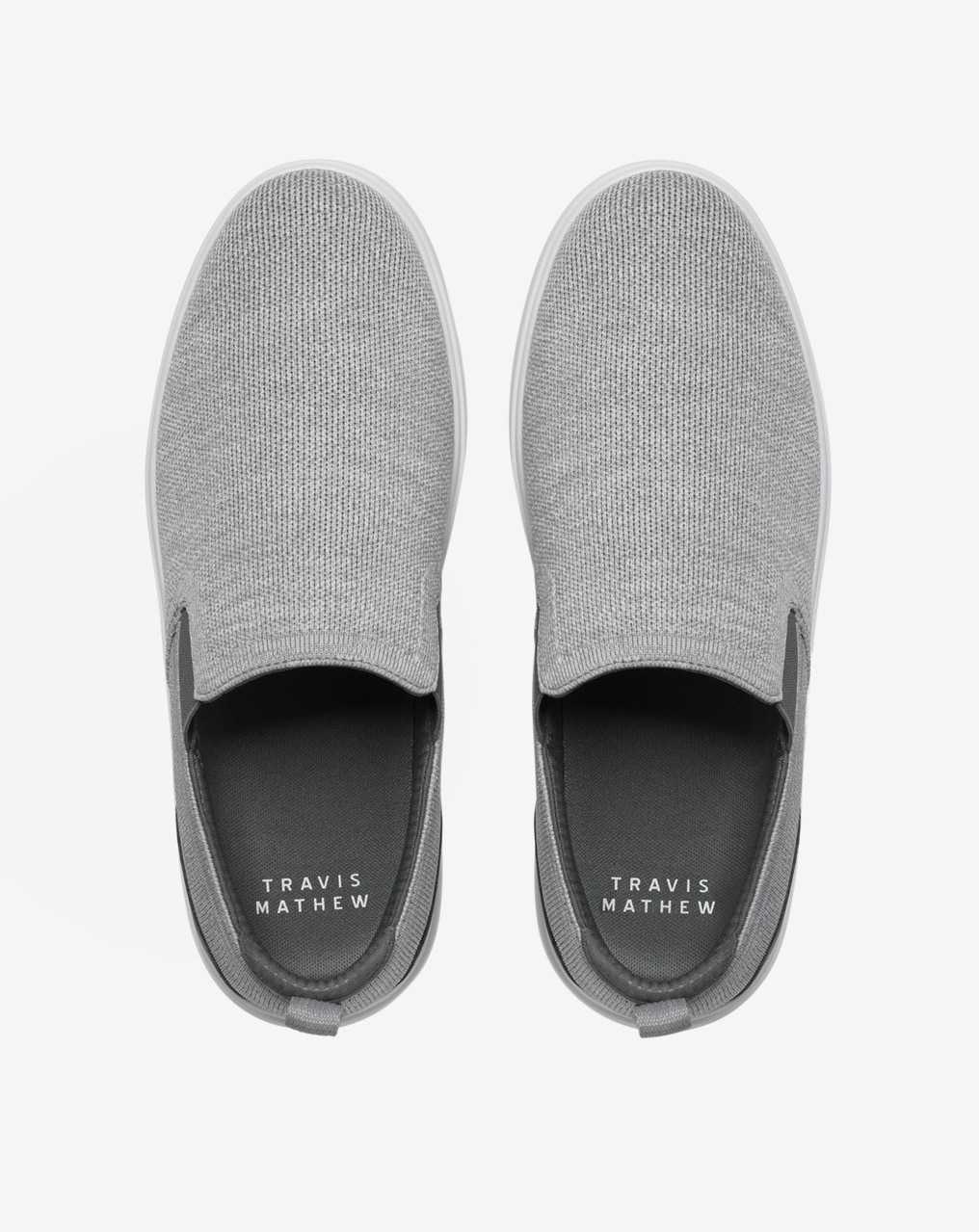 Travis Mathew The Modern One Slip-on Shoe Heather Sleet | WQVNZGH-23