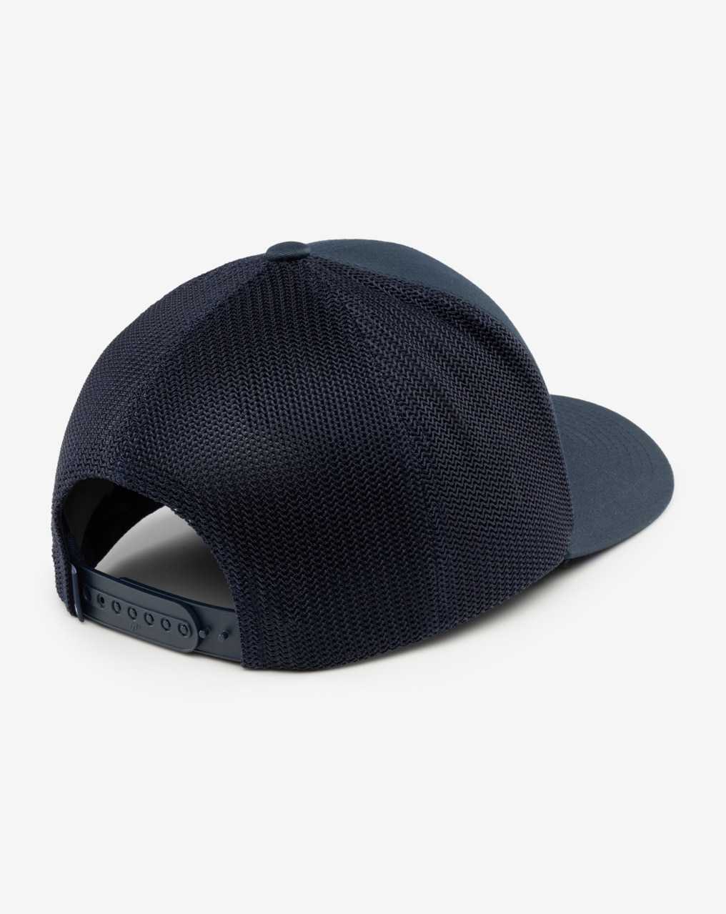 Travis Mathew The Patch Floral Snapback Hat Blue Nights | MTDZWPF-68