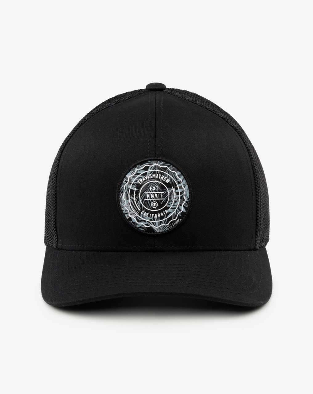 Travis Mathew The Patch Floral Snapback Hat Black | GOXHQLE-48