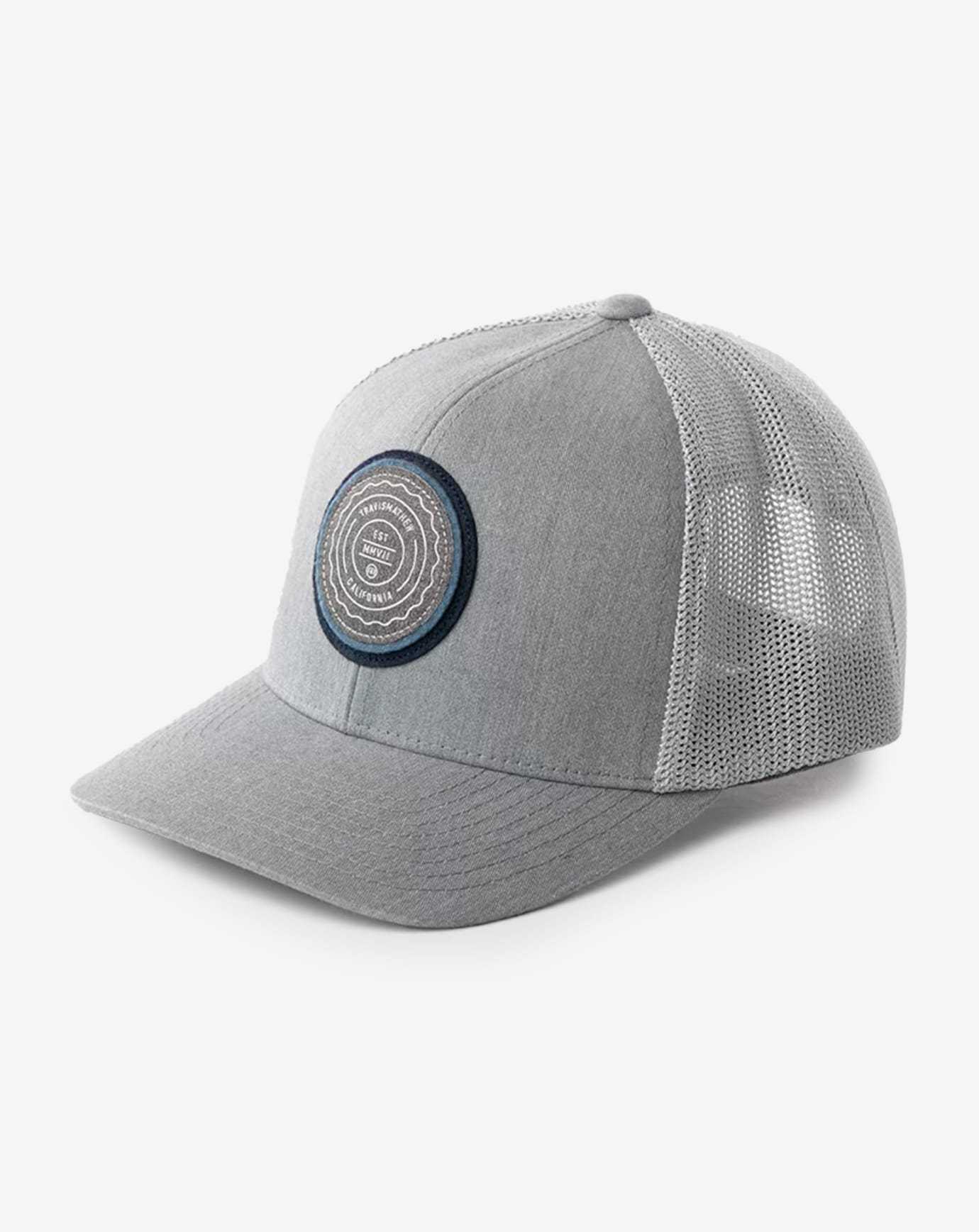 Travis Mathew The Patch Snapback Hat Heather Grey | EALKHPR-46