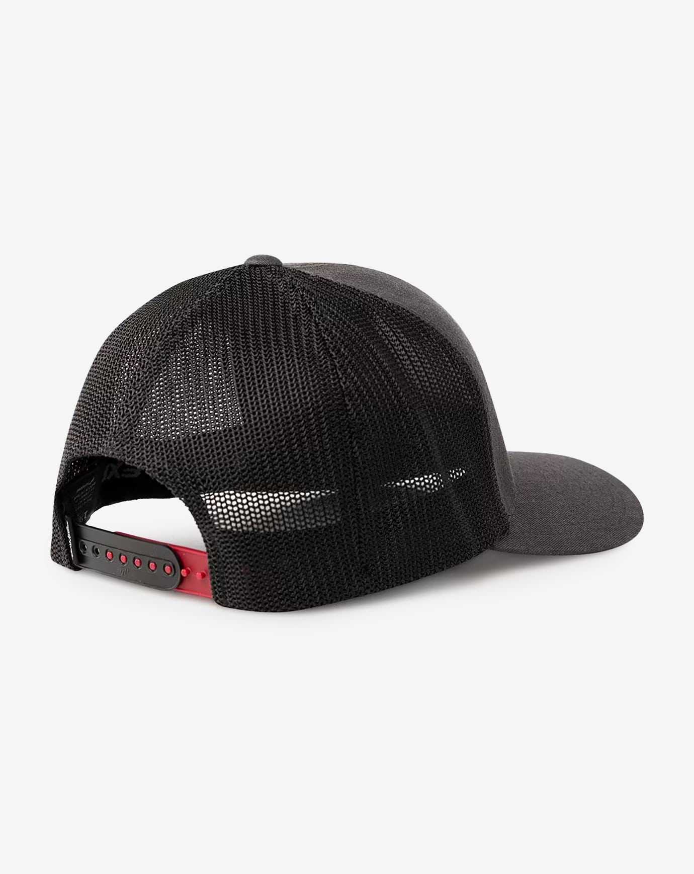 Travis Mathew The Patch Snapback Hat Heather Grey Pinstripe | GKDPWXR-01