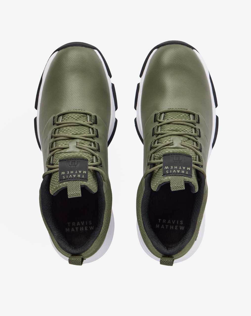 Travis Mathew The Ringer 2 Golf Shoe Dusty Olive | XSNWLZC-01